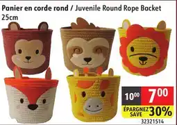 Sushi Shop Juvenile Round Rope Backet offer