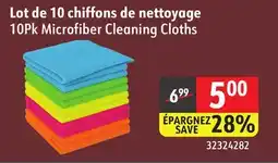 Sushi Shop 10Pk Microfiber Cleaning Cloths offer