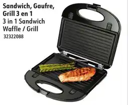 Sushi Shop Grill 3 en 1 3 in 1 Sandwich Waffle / Grill offer