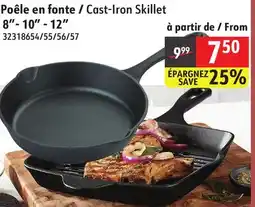 Sushi Shop Cast-Iron Skillet 8- 10 - 12 offer