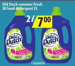 Sushi Shop Old Duch summer fresh 50 load detergent offer