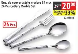 Sushi Shop 24 Pcs Cutlery Marble Set offer