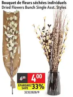 Sushi Shop Dried Flowers Bunch Single Asst. Styles offer