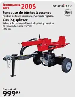 Home Hardware Gas log splitter offer