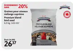 Home Hardware Premium blend bird seed offer