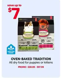 Mondou OVEN-BAKED TRADITION All dry food for puppies or kittens offer