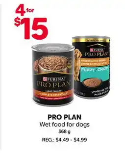 Mondou PRO PLAN Wet food for dogs offer