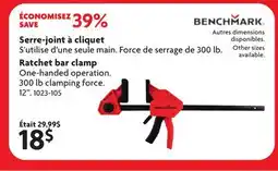 Home Hardware Ratchet bar offer