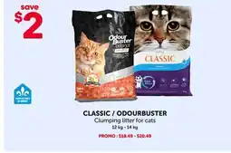 Mondou CLASSIC/ODOUR BUSTER Clumping litter for cats offer