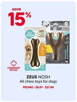 Mondou ZEUS NOSH All chew toys for dogs offer