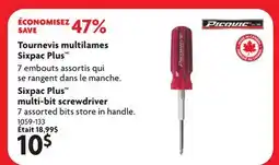 Home Hardware Sixpac Plus multi-bit screwdriver offer
