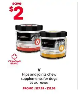 Mondou V Hips and joints chew supplements for dogs offer