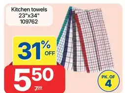Rossy Kitchen towels offer