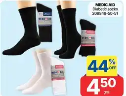 Rossy MEDIC AID Diabetic socks offer