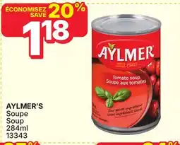 Rossy AYLMERʼS Soup offer