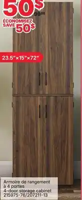 Rossy 4-door storage cabinet offer