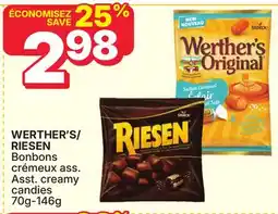 Rossy WERTHERʼS/RIESEN Asst. creamy candies offer