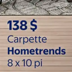 Walmart Carpette Hometrends 8 x 10 pi offer