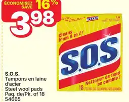 Rossy S.O.S. Steel wool pads offer