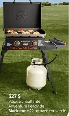 Walmart Plaque chauffante Adventure Ready de Blackstone 22 po avec couvercle offer