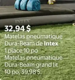 Walmart Matelas pneumatique Dura-Beam de Intex offer