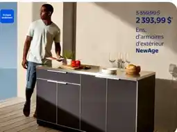 Walmart Ens. d'armoires d'extérieur NewAge offer