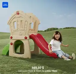 Walmart Glissoire Hide & Seek de Little Tikes offer