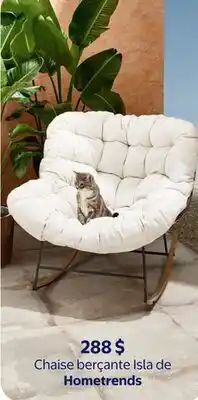 Walmart Chaise berçante Isla de Hometrends offer