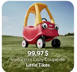 Walmart Voiturette Cozy Coupe de Little Tikes offer