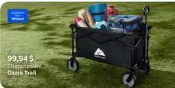 Walmart Chariot pliant Ozark Trail offer