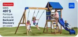 Walmart Portique Aurora de Backyard Discovery offer