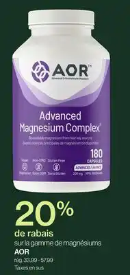 Avril Gamme de magnésiums offer