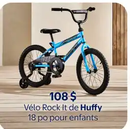 Walmart Vélo Rock It de Huffy 18 po pour enfants offer
