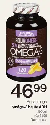 Avril Aquaomega oméga-3 haute ADH offer