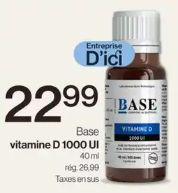 Avril Vitamine D 1000 UI offer