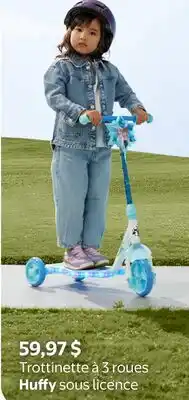 Walmart Trottinette à 3 roues huffy sous licence offer