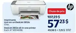 Walmart DeskJet 2852e all-in-one printer offer