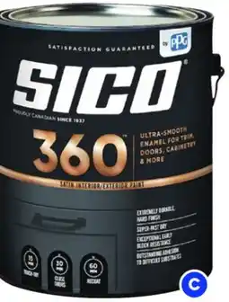 RONA SICO 3.78-L Prestige, Specialty and 360 paint offer