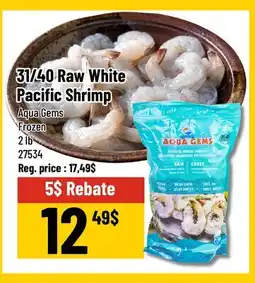 Mayrand Aqua Gems 31/40 Raw White Shrimps offer