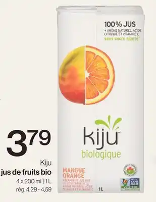 Avril Jus de fruits bio offer