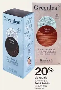 Avril Rodolphe & Co offer