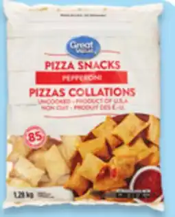 Walmart Great Value frozen appetizers value pack offer