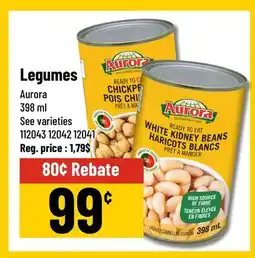 Mayrand Aurora Legumes offer