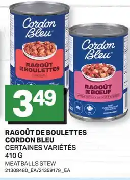 L'Intermarché RAGOÛT DE BOULETTES | MEATBALLS STEW offer