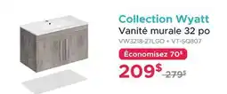 Bath Depot Collection Wyatt Vanité murale 32 po offer