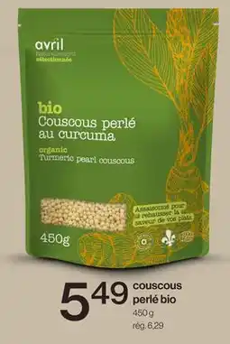 Avril Couscous perlé bio offer