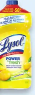 Walmart Lysol toilet bowl cleaner 710 mL, pours 1.2L or bathroom triggers 650 mL-946 mL offer