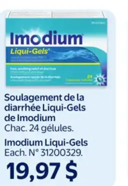 Walmart Imodium Liqui-Gels offer