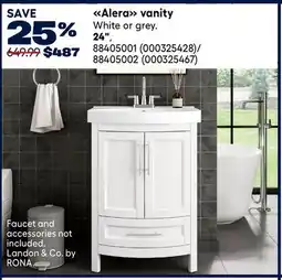 RONA Alera vanity offer