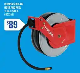 Canac Compressed Air Hose and Reel 3/8in.x50ft offer
